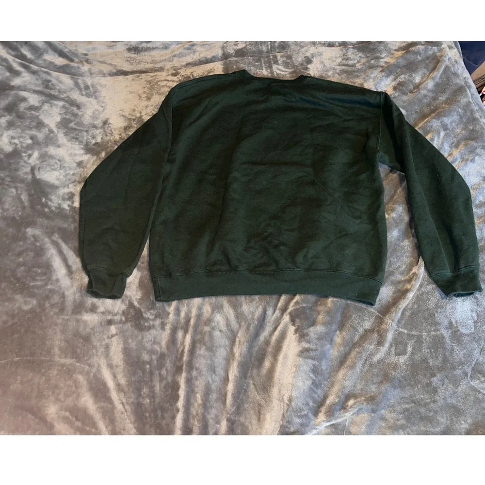 Avatar The Last Airbender Toph Earth Kingdom Badgermoles Sweatshirt Green Large